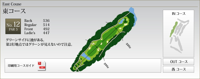 東コースNo.12